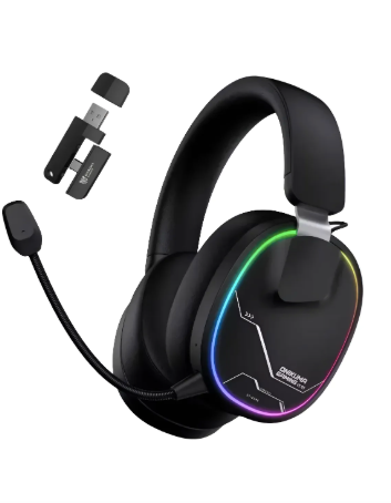 Diadema Gamer Inalambrica Recargable Rgb Bluetooth Usb 836 N