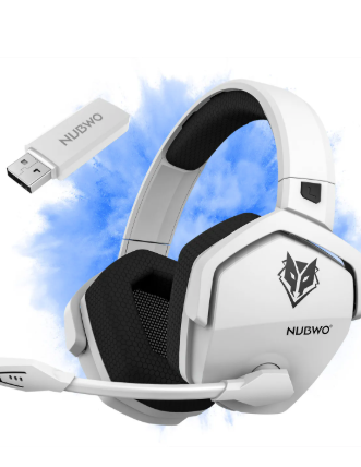 Audífonos Gamer Nubwo G06 Inalámbricos 7.1 con Micrófono Desmontable, Bluetooth 5.3 y Batería de 100 h